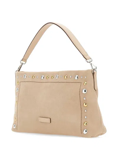 Gianni Chiarini Elisa Shoulder Bag In Neutral