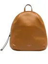 Gianni Chiarini Emanuela Backpack With Adjustable Straps And Top Handle In Orange
