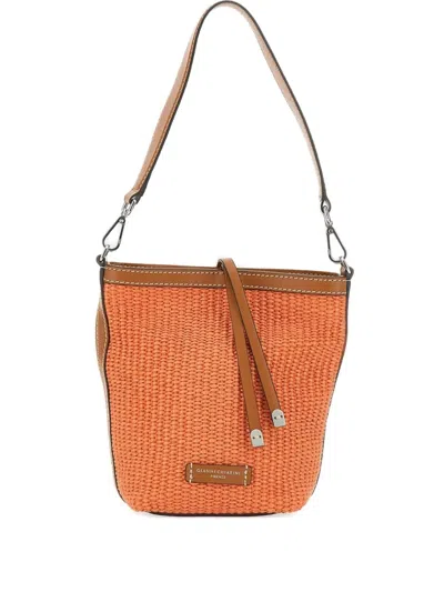 Gianni Chiarini Emily Bucket Bag In Orange