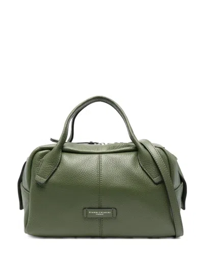 Gianni Chiarini Emily Grained-leather Top-handle Tote Bag