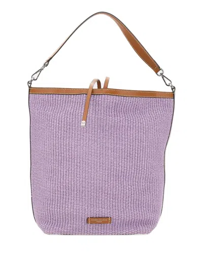 Gianni Chiarini Emily Shoulder Bag In Purple