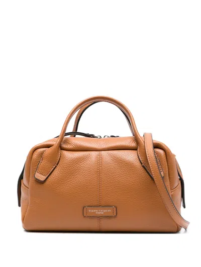 Gianni Chiarini Emily Tote Bag In Brown