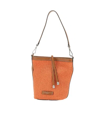 Gianni Chiarini Emily Tote Bag In Orange