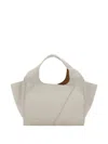 Gianni Chiarini Euforia Tote Bag In Neutrals