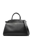 Gianni Chiarini Farah Grained-leather Top-handle Tote Bag