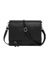 Gianni Chiarini Flip Shoulder Bag In Black