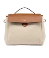 Gianni Chiarini Flip Shoulder Bag In Nude