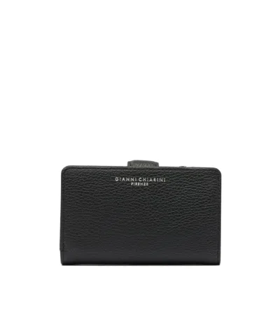 Gianni Chiarini Flip Wallet In Black