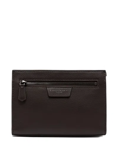 Gianni Chiarini Florence Logo-plaque Wallet In Brown