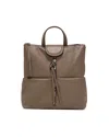 Gianni Chiarini Giada Zip-fastening Top-handle Backpack In Brown