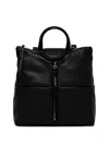 Gianni Chiarini Giada Top-handle Zip-fastening Backpack In Black