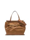 Gianni Chiarini Bag In Smooth Leather, Tan Color.