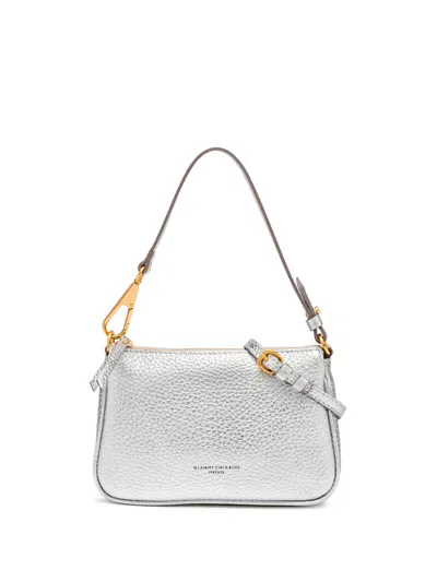 Gianni Chiarini Brooke Clutch Bag In Maxi Grain Leather