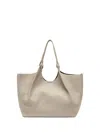 Gianni Chiarini Dua Bag In Hammered Leather, Beige Color.