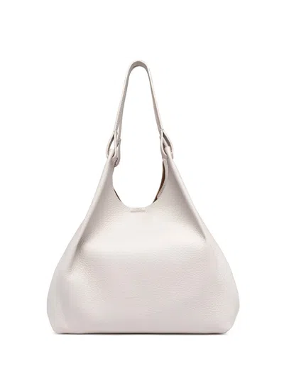 Gianni Chiarini Dua Double Handle Bag In Double Sand Leather