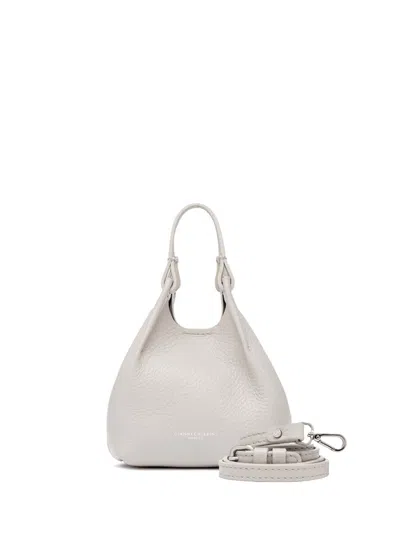Gianni Chiarini Dua Double Handle Bag In Double Sand Leather