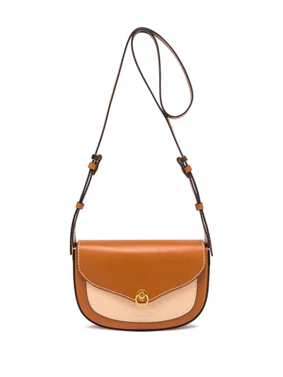 Gianni Chiarini Isa Leather Shoulder Bag With Flap