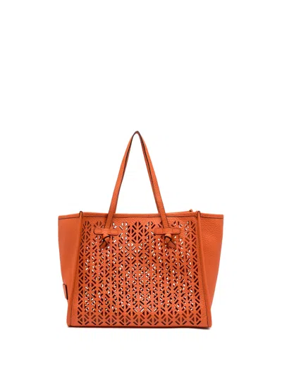 Gianni Chiarini Marcella Shopping Bag In Double Bubble Leather