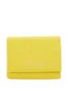 Gianni Chiarini Grain Dollaro Wallet In Yellow