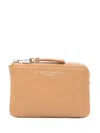 Gianni Chiarini Grain-textured Wallet In Brown