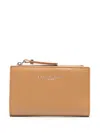 Gianni Chiarini Grain-textured Wallet In Brown