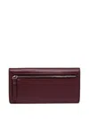 Gianni Chiarini Grained-leather Wallet In Purple