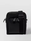 Gianni Chiarini Hammered Leather Messenger Bag With Carabiner Clips