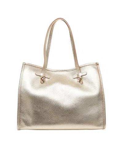 Gianni Chiarini Hammered Leather Shopper In Multi