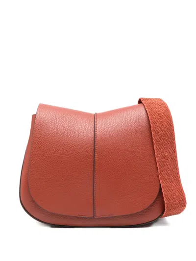Gianni Chiarini Helena Logo-detail Shoulder Bag In Brown
