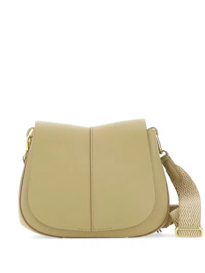 Gianni Chiarini Helena Round Crossbody Bag In Green