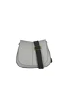Gianni Chiarini Helena Round Ice Chalk Bag In Gray