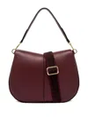 Gianni Chiarini Borsa A Tracolla Helena Round Wine Berry In Burgundy