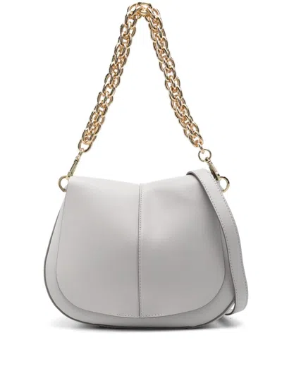 Gianni Chiarini Helena Round Shoulder Bag In 灰色