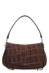 Gianni Chiarini Helena Round Shoulder Bag In Brown