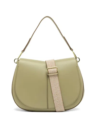 Gianni Chiarini Helena Round Shoulder Bag In Neutral