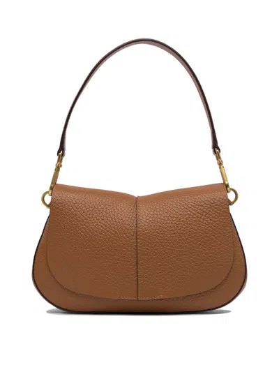 Gianni Chiarini Helena Round Shoulder Bags Brown