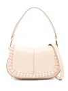 Gianni Chiarini Helena Round Special Shoulder Bag In Neutrals