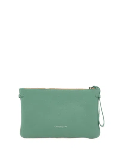 Gianni Chiarini Hermy Clutch Bag In Grün
