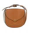 Gianni Chiarini Isa Logo Embossed Shoulder Bag In Brown