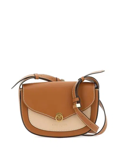 Gianni Chiarini Isa Shoulder Bag In Brown