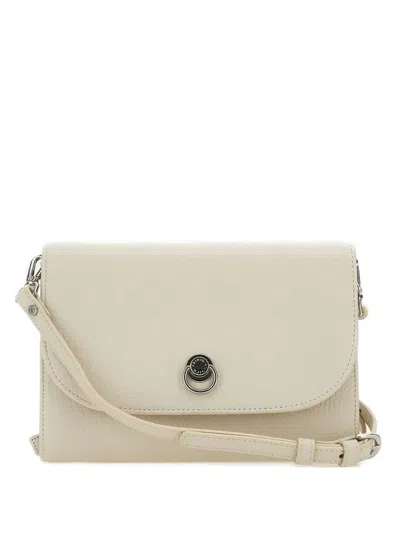 Gianni Chiarini Isa Shoulder Bag In White