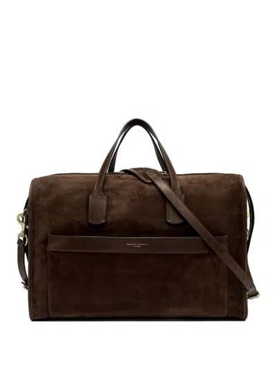 Gianni Chiarini Large Berlino Holdall Bag In Purple