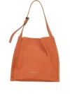 Gianni Chiarini Large Dory Tote Bag In Orange