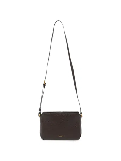 Gianni Chiarini Laura Leather Shoulder Bag In Brown