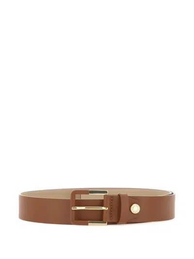 Gianni Chiarini Leather Belt In Brown