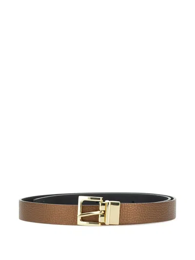 Gianni Chiarini Leather Belt In Brown