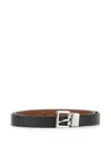 Gianni Chiarini Leather Belt In Black