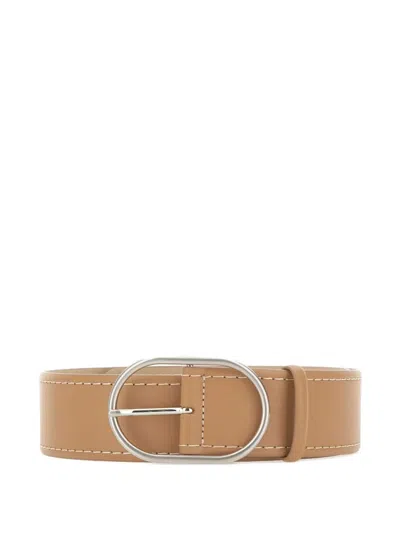 Gianni Chiarini Leather Belt In Brown