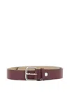 Gianni Chiarini Leather Buckle Belt In Brown