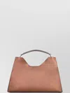 Gianni Chiarini Leather Cross-body Bag Removable Strap In Brown